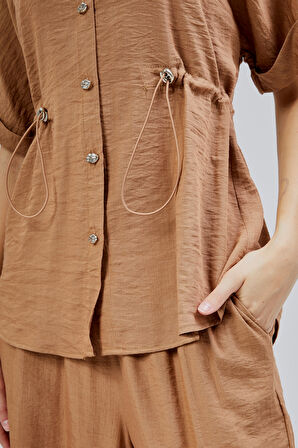 Vizon Rahat Kesim Gömlek Pantolon Takım