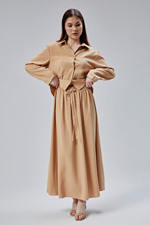 Vizon Oversize Gömlek