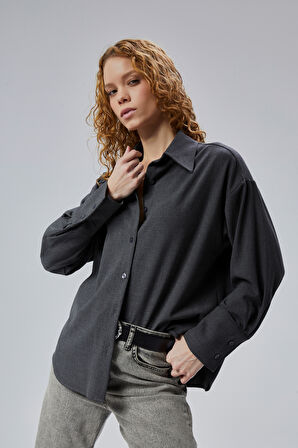 Limited Edition Regular Poliviskon Dokuma Gömlek