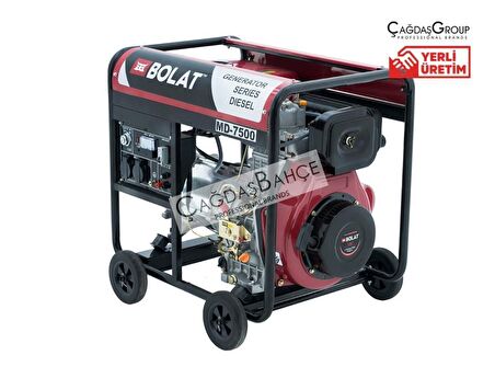 Bolat MD-7500 Dizel Marşlı Jenaratör 7.5 KWa Monofaze