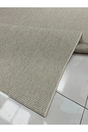 Seyran Halı Bombay 664 Krem Kolay Temizlenen Dekoratif Sisal Jüt Halı