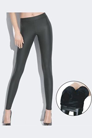 Termal Peluş Ince Tüylü Tayt