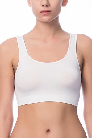 Kadın Siyah Geniş Askılı Yarım Büstiyer 2410