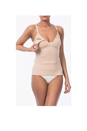 Kadın Bej Emzirme Atleti