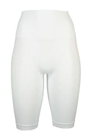 Kadın Beyaz Uzun Göbek Korse 2460