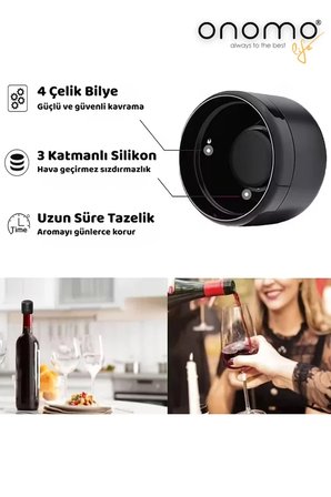 Life Vakumlu Sızdırmaz Şarap Şişesi Tıpası