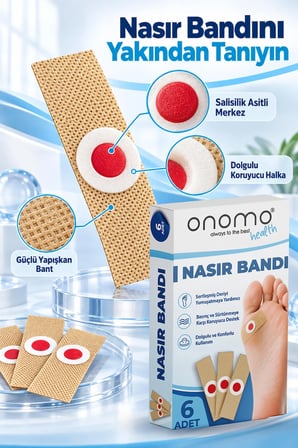 Health Nasır Bandı Nasır Yakısı 6 Adet