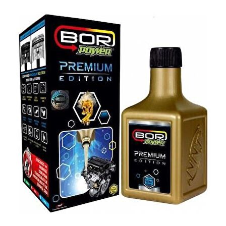 Bor Power PREMIUM EDITION Motor Yağ Katkısı NNT BOR POWER