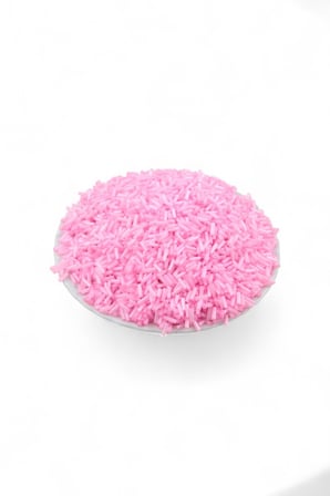 6x2 mm Pastel Pembe Boru Boncuk 100 Gr