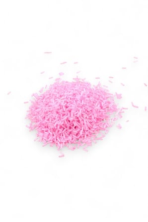 6x2 mm Pastel Pembe Boru Boncuk 100 Gr