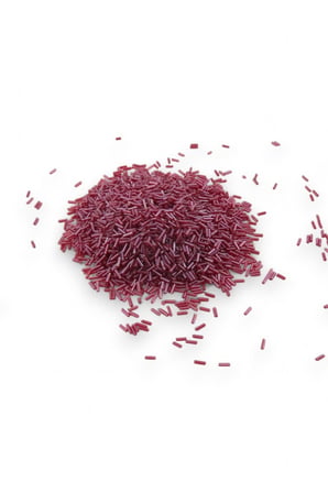 6x2 mm Al Kırmızı Boru Boncuk 100 Gr