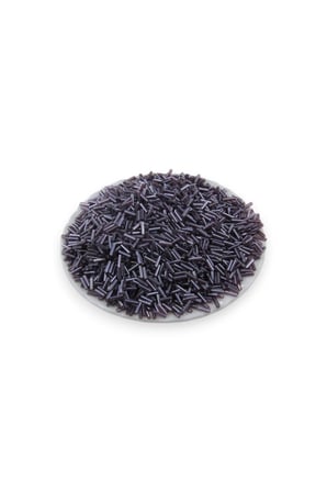 6x2 mm Mor Boru Boncuk 100 Gr