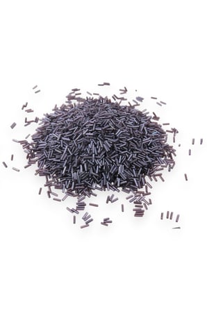 6x2 mm Mor Boru Boncuk 100 Gr