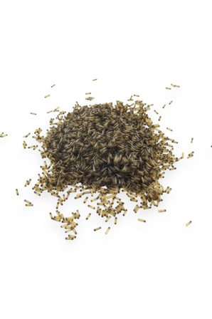 6x2 mm Siyah İçten Boyalı Boru Boncuk 100 Gr