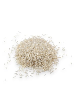 6x2 mm İnci Krem Boru Boncuk 100 Gr