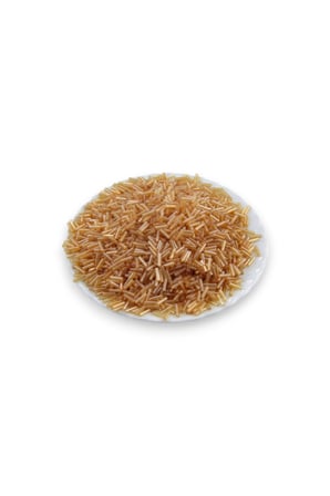 6x2 mm Ten Rengi Boru Boncuk 100 Gr