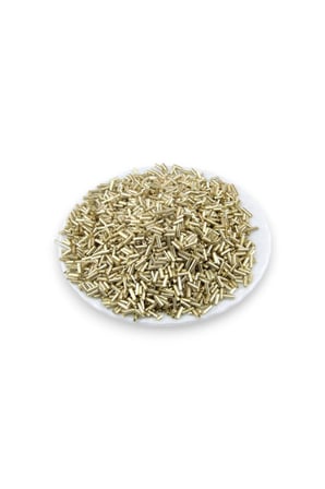 6x2 mm Kaplama Yağ Yeşili Boru Boncuk 100 Gr