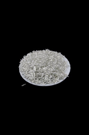 Gümüş Burgulu Boru 10 mm Boncuk 100 Gr