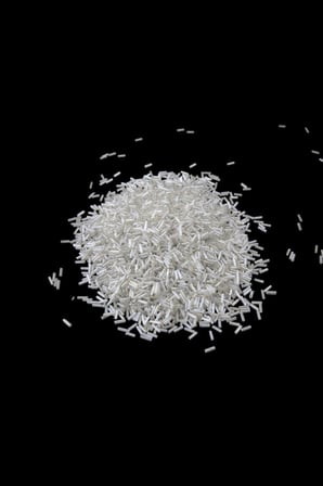 6x2 mm İçten Boyalı Gri Boru Boncuk 100 Gr
