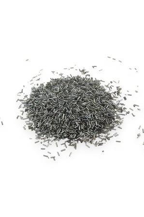 6x2 mm Kristal Metalik Koyu Yeşil Boru Boncuk 100 Gr