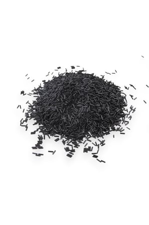 6x2 mm Siyah Boru Boncuk 100 Gr