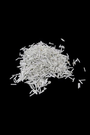 Eskitme Gümüş Boru 12 mm Boncuk 45 Gr