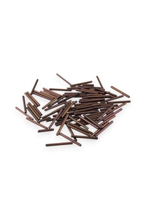 Metal Bakır Kaplama Boru 28 Mm Boncuk 50 gr