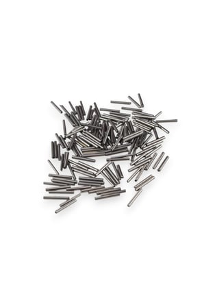 Metal Gri Kaplama Boru 20 Mm Boncuk 16 gr (65 ADET)