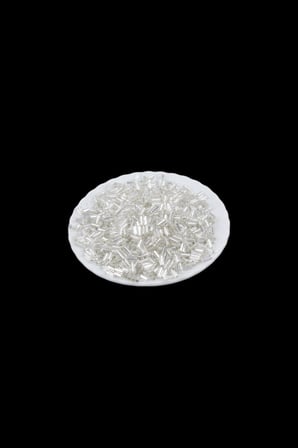 Gümüş Boru 6 mm Boncuk 100 Gr