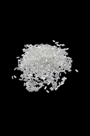 Gümüş Boru 6 mm Boncuk 100 Gr