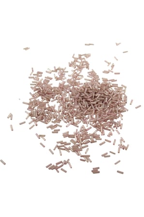 6x2 mm Koyu Pudra Boru Boncuk 90 Gr