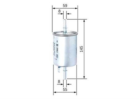 Bosch 0450905976 Benzin Filtresi 96537170