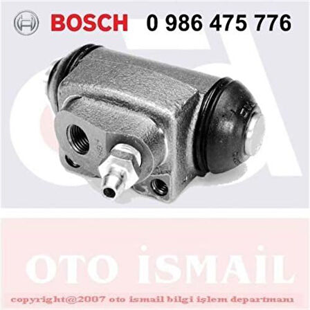 Bosch 0986475776 Fren Silindiri Escort 95-19mm 91AB2261BA