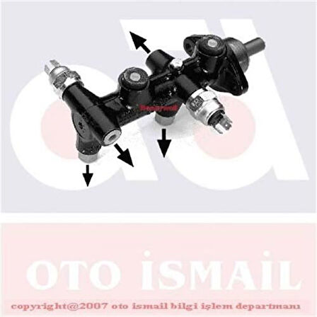 Bosch 0986480428 Fren Ana Merkezi Golf I (75 83) Jetta (79 92) Passat (82 88) Polo (82 90) Audi 80 (72 86) 20.64mm 171611019
