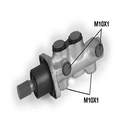 Bosch 0986480866 Fren Ana Merkezi Doblo 119. Doblo Cargo 223. 02 05 22mm 7082215