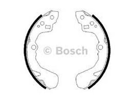 Bosch 0986487436 Pabuçlu Fren Balatası 200.0X30mm 449587708
