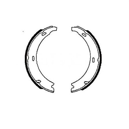 Bosch 0986487543 Fren Balatası Arka Park Freni Pabuçu W168 97-04 W169 04-12 W245 05-11 Vaneo 414 02-05 W203 00-07 C209 02-08 1244200520