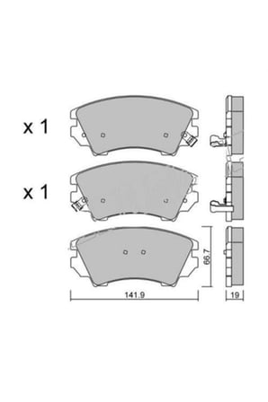 Bosch 0986494275 0986tb3107-ön Balata Opel Astra J 12 14 Insıgnıa 08 11 Zafıra 11 Saab 9.5