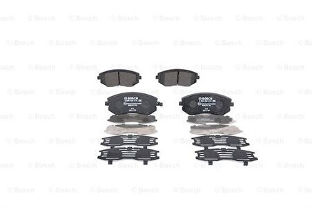 Bosch 0986494315 Ön Fren Balatası Subaru Impreza 00-08 Legacy 02-08 BRZ 12-Forester 02-07 26296SA030