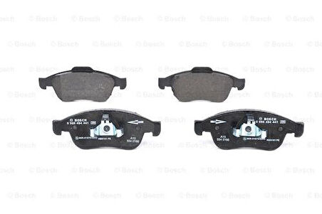 Bosch 0986494441 Ön Fren Balatası Fluence 08-Duster 10-Dokker 12-Megane III 08-Scenic III 09-1.5 DCI 1.6 16V 2.0 16V 410A12582R