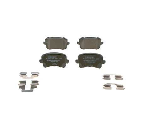 Bosch 986494731 Fren Balatası Arka Passat B7 10> Sharan 10> Tıguan 07> A6 01> Q3 11> Alhambra 10>