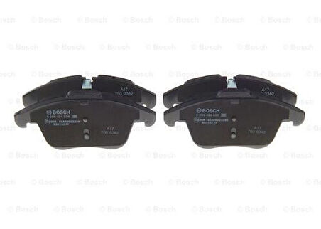Bosch 0986494830 Fren Balatası Ön Jaguar XE X760 15- T4N9759