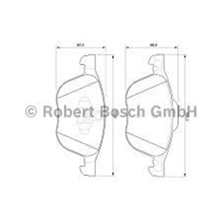 Bosch 986495215 Ön Fren Balatası Mazda 3 03> Mazda 3 09> Mazda 5 05> Mazda 5 10> Focus II 04 > Focus II C Ma04>07 C Ma07 > Focus III 11 > 1.6Eco 1.6Tdcı 1.8Tdcı 2.0Tdcı Kuga 2.0Tdcı 07 > Mazda III Mazda V Volvo C30 C70 II S40 II V50 03>