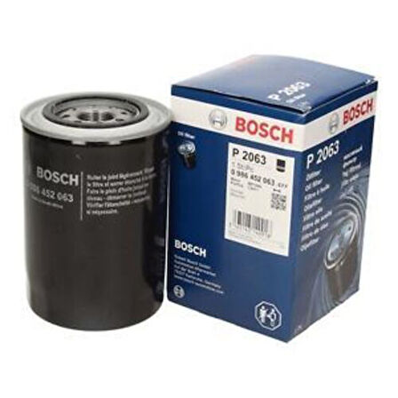 Bosch 09864B7036 Yağ Filtresi Turbo Cıvatalı Mitsubishi Fuso Canter Fe511 Fe519 Fe639 FE659T Fe711 Fe839 Fe859 Hyundai Hd34 MD215002