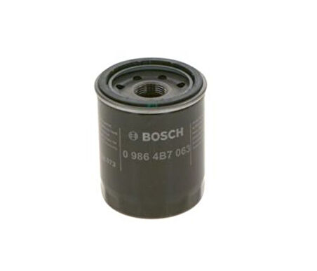 Bosch 09864B7063 Yağ Filtresi Doblo-Albea-Palıo-Bravo-Marea-Punto-Astra F-Combo-Corsa A-B-Vectra-Cıvıc