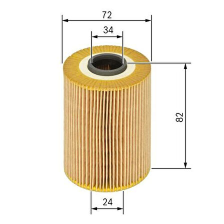 Bosch 1457429197 Yağ Filtresi Mini R50 R53 Jeep Renegade Suv 14-Fiat Egea 14- 05015901AA