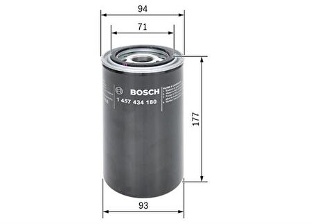Bosch 1457434180 Dizel Filtre 