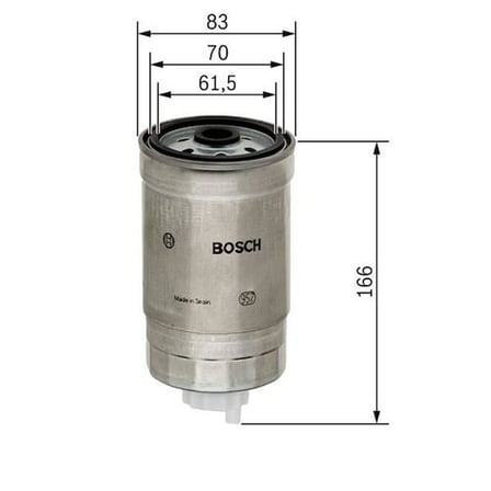 Bosch 1457434310 Mazot Filtresi Multipla Karsan J10 2.3JTD 1.9JTD Punto II Strada 1.9JTD Sorento 2.5CRDI 46807036