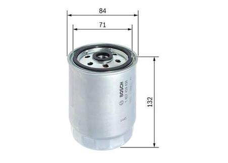Bosch 1457434436 Yakıt Filtresi Volvo S60 2.4D 2001-2010 S80 01-06 V70 II 2.4D 01-07 XC70 02-07 Xc90 05-14 8683812