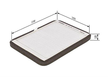 Bosch 1987432061 Polen Filtresi Megane I Tüm Modeller 7700424093